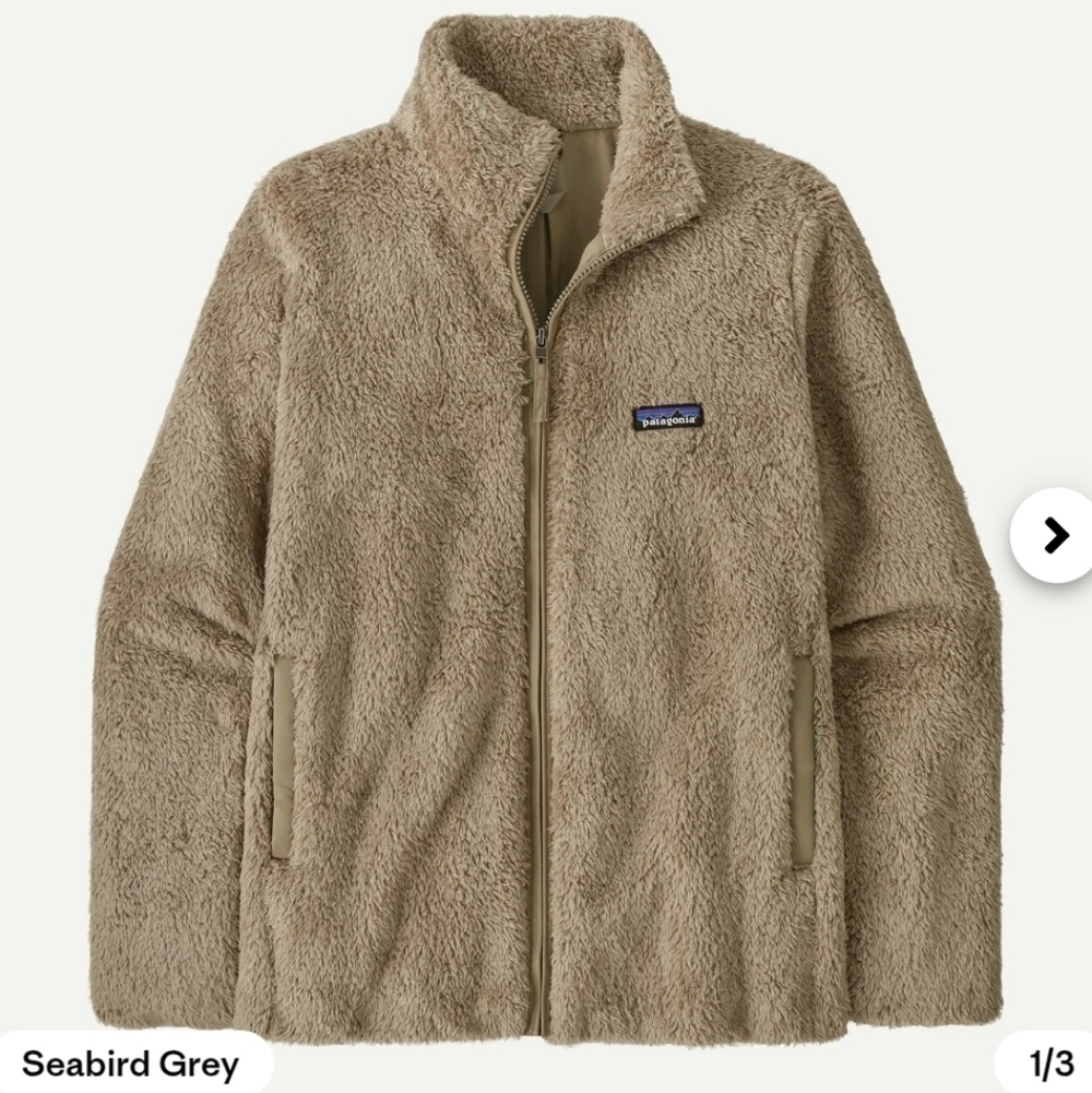 Patagonia Women's Los Gatos Fleece Jacket In Seabird Grey